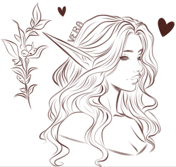 Verae'lia Lavorre Sketch